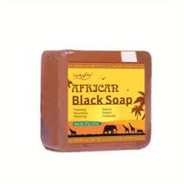 Afrikos juodasis muilas Deep Cleanse drėkinamasis šveičiamasis muilas kūno valiklis rankų darbo muilas 100g