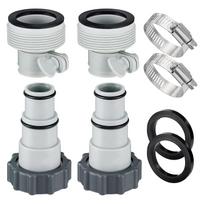 Filtro siurblių adapteris su jungtimi Žarnos adapterio keitiklis Pakeičiamas jungties adapteris Lauko sūkurinė vonia IntexFit ARU