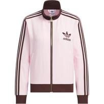 Adidas Originals Premium Retro Sportinė Striukė su Stovu Minkšta Patogi Laisvalaikio Striukė Moteriška Striukė Skaidriai Rožinė JX2804 2XS white