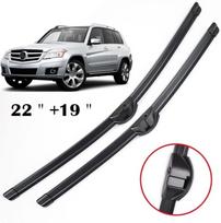 Mercedes-Benz GLK klasės X204 valytuvų komplektas 2008-2014 Šoninis įterptinis valytuvas 2008-2014 Mercedes-Benz GLK 22 inch + 19 inch