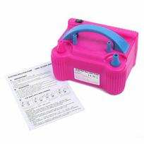 Portable Electric Balloon Inflator Pump Double Hole Nozzle Air Compressor Inflatable Electric Balloon Pump Air Blower EU UK US US Plug