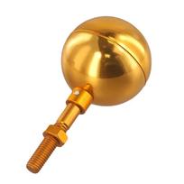 Reklaminis aliuminio vėliavos stiebo ornamentas Aliuminio vėliavos stiebo ornamentas Ilgaamžė medžiaga Naudojimui gyvenamosiose ar komercinėse patalpose Žavingas akcentas auksas