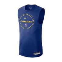 Nike X NBA Collaboration Golden State Warriors Training Breathable Casual Sleeveless Basketball Jersey Men jersey Blue HF1870-495 XL