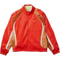 Nike projektas VARLĖ. Sportinis džemperis šviesiai raudonas/tamsiai rusvas/šviesiai citrininis vyriškas viršutinis drabužis oranžinis HJ3290-696 XL