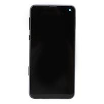 Ekrano keitimas Galaxy S10E telefonui LCD ekranas Jutiklinio ekrano skaitmenintuvas surinktas su rėmeliu ir