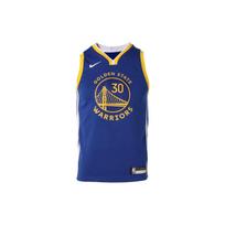 Nike Laisvalaikio sportinis kostiumas Golden State Warriors Curry 30 numerio apdaila V formos iškirptės sportinis topas Jaunimo krepšinio marškinėliai Vaikų sportinė apranga Mėlyna 3Z2B7BZ2P-WARSC XL