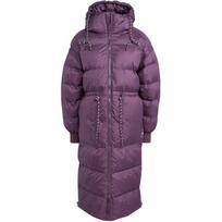 Adidas Stella McCartney Vienspalvė Laisva Patogi Ilga Parka su Gobtuvu Moteriški Viršutiniai Drabužiai Mineralinės Raudonos Spalvos IX3082 S