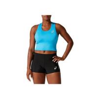 Asics Bėgimo Sportinė Liemenė Patogi Laisvalaikio Sportiniai Viršutiniai Drabužiai Moterims Mėlyna 2092A246-403 XS