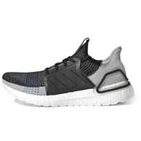 Adidas Ultra Boost 19 Core Black Grey Six Shock Cyan Bėgimo bateliai F35242 40⅔