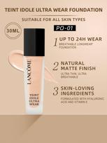 Lancôme Teint Idole Ultra Wear Foundation | PO-01, SPF40/PA+++, 30ml P0-01 30ml