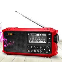 Daugiafunkcis FM radijo nešiojamasis Bluetooth garsiakalbis su LED ekranu Žibintuvėlio palaikymas U Disk TF kortelė AUX laiko žodžių ekranas pilka