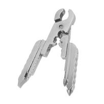 15 in 1 Multi Tool Stainless Steel Multifunction EDC Folding Utility Pocket Tool Outdoor Pliers white