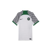 Nike Nigerija 2022/23 Stadium išvykos marškinėliai Balti/Pušies žali/Juodi Vyriški Streetwear DN0695-100 M