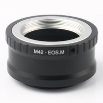 Adapter Ring for M42 42mm Mount Lens to Canon EOS M/M1/M2/M3/M5/M6/M10/M50/M100 EF-M Mirrorless Camera Body juoda
