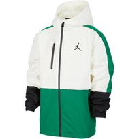 Jordan Jacket Michael  Flight 23 Hooded Fashion Versatile Kids Jacket Light-Green IF8903-302 S