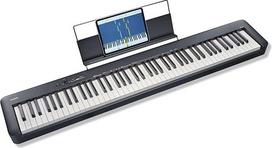 "Casio CDP-S110BK" skaitmeninis pianinas su 88 pasvertais klavišais, juodas