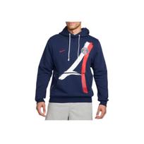 Nike Standard Issue Dri-Fit Paris Saint-Germain Lengvas patogus džemperis su gobtuvu Vyriški džemperiai su gobtuvu Vidurnakčio mėlynas FQ3218-410 S