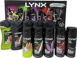 Lynx The Ultimate Collection dovanų rinkinys 5 x kūno purškiklis 5 x kūno prausiklis