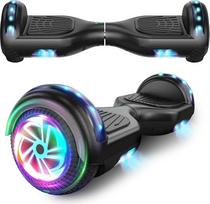 SISIGAD Hoverboard 6,5 colio už borto plūduriuojanti lenta su LED / Bluetooth, riedlentė Hoverboard, dovana vaikams