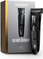 The Beard Hedger® by MANSCAPED® Beard Trimmer, barzdos žoliapjovė, 20 ilgio nustatymų, nerūdijančio plieno ašmenys tiksliam kirpimui, 60 minučių belaidžio veikimo trukmė, atspari vandeniui