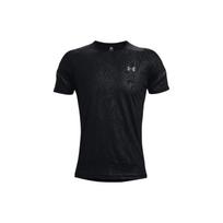 Under Armour Rush 2.0 Solid Logo Crew Neck T-Shirt Men Tops Black 1370318-001 M