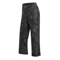 Nike Sportswear Vidutinio juosmens Žakardinės Sportinės Laisvalaikio Kelnės Moteriškos Kelnės Juoda-Anglies Juoda HF9589010 S