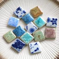 100g DIY Ceramic Mosaic Fragments Shaped Irregular Free Stone Porcelain Pieces Handmade Material Collage Small Tiles cerd01 100g