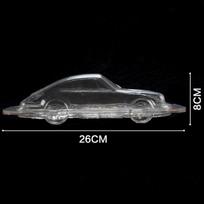 3D automobilių šokolado formelės „pasidaryk pats“ rankų darbo pyragas saldainiai plastikiniai transporto priemonės šokolado gaminimo įrankiai tortų dekoravimas virtuvės priedai įrankiai black