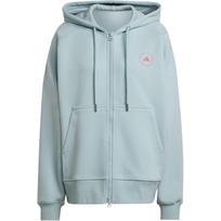 Adidas Stella McCartney FW24 Full-Zip Hoodie Logo Jacket Women jackets Green JF6334 S