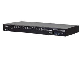 ATEN CS18216 - KVM-/Audio-/USB-Switch - 16 x KVM/Audio/USB - 1 lokaler Benutzer - an Rack montierbar - DC Power