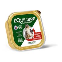Equilibre Dog Boeuf 300g paštetas šunims su paukštiena ir jautiena