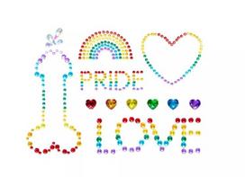 Kūno lipdukai Pride Rainbow