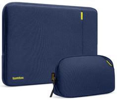 tomtoc Defender A13 13" portable protective pouch and accessory bag, blue (A13C2BV)