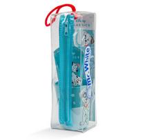 Kelioninis rinkinys vaikams Disney 101 Dalmatians: dantų pasta, 75 ml + dantų šepetėlis, 1 vnt. + stiklinė, 1 vnt. + kosmetinė