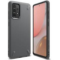 Patvarus sustiprintas telefono dėklas Samsung Galaxy A72 4G, Onyx, pilkas