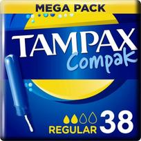 Įprasti tamponai Tampax Compak 38 vnt.
