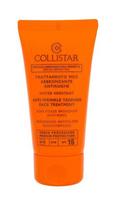Drėkinantis veido kremas, suteikiantis įdegio atspalvį Collistar Anti-Wrinkle Tanning Face Treatment SPF 15 50 ml
