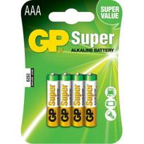 Baterijos GP Super Alkaline, AAA (LR03), 4vnt.
