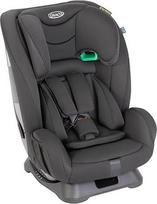 "Graco FlexiGrow™ R129" vaikiška kėdutė, nukreipta į priekį nuo 15 mėnesių (76-145 cm), taip pat pagal važiavimo kryptį, montuojama su transporto priemonės diržu, integruota apsauga nuo šoninio smūgio, juoda, "Onyx