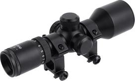 3-9x40E šautuvo optinis taikiklis su 20 mm "Weaver/Picatinny" montavimo žiedais ir objektyvo dangteliu