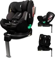 LIONELO Antoon Plus ADAC vaikiška kėdutė, ISOFIX ir atraminė kojelė, svorio grupė nuo 0 iki 18 kg, 5 taškų saugos diržai į priekį ir atgal, 360 laipsnių pasukama bazė, Dri-Seat įdėklas, gaubtas
