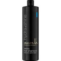 Šampūnas šiurkštiems, linkusiems slinkti plaukams su hialurono rūgštimi ir dumbliais Mevelle Professional Hydra & Shine, 900 ml