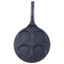 Orion keptuvė, 27 cm, Keptuvė kiaušiniams granitinė 4 formos GRANDE 27 cm