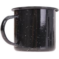 Metalinis kelioninis puodelis, WESTERN, juodas, 350ml