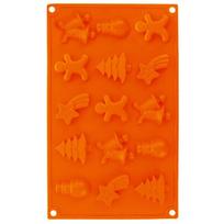 Orion kepimo forma, 29x17 cm, Sausainių forma silikoninė ruda šventinė SILLINIE