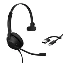 Jabra Evolve2 30 SE, USB C/A, UC Mono headset, musta