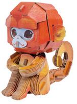 Popierinė 3D dėlionė Makebug Auksuotoji riestanosė beždžionė MB-D-0043