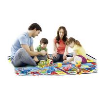 Kilimėlis Lenktynių trasa + automobiliai--Gyvūnai Pro Kids JZD-074
