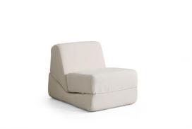 Išskleidžiamas fotelis Asir Origami Convertable, baltas