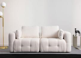 Modulinė sofa Asir Amaris, balta